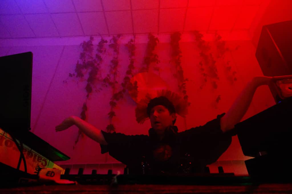 Arma Agharta Performer giving a good show