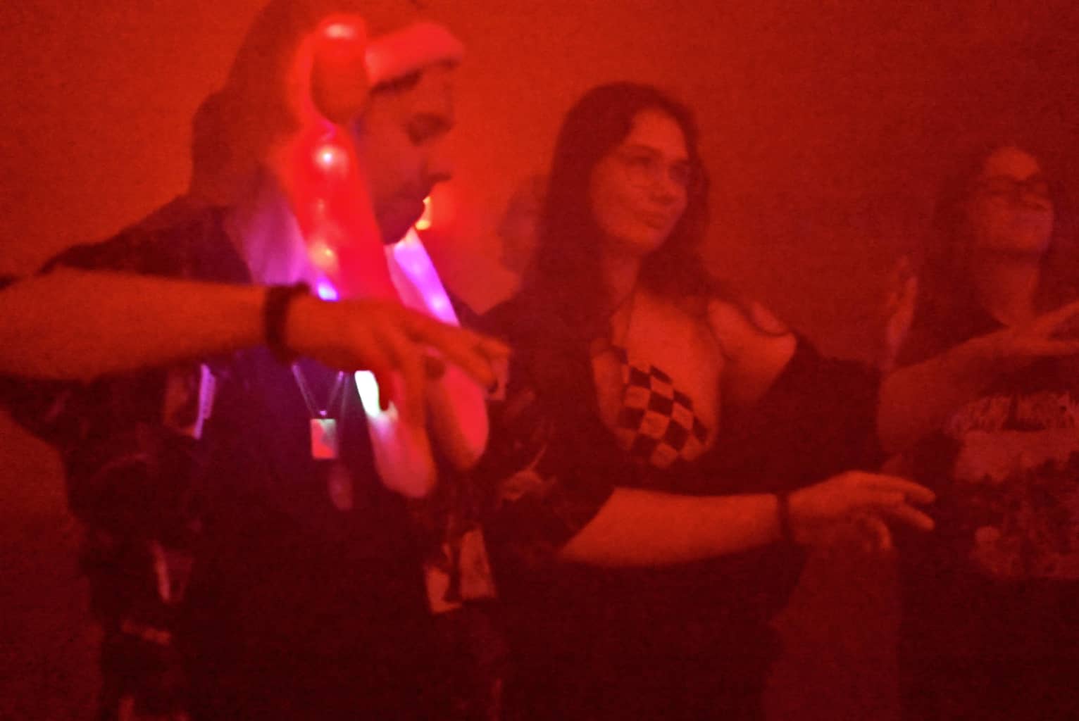 Dance Floor People dancing to the music