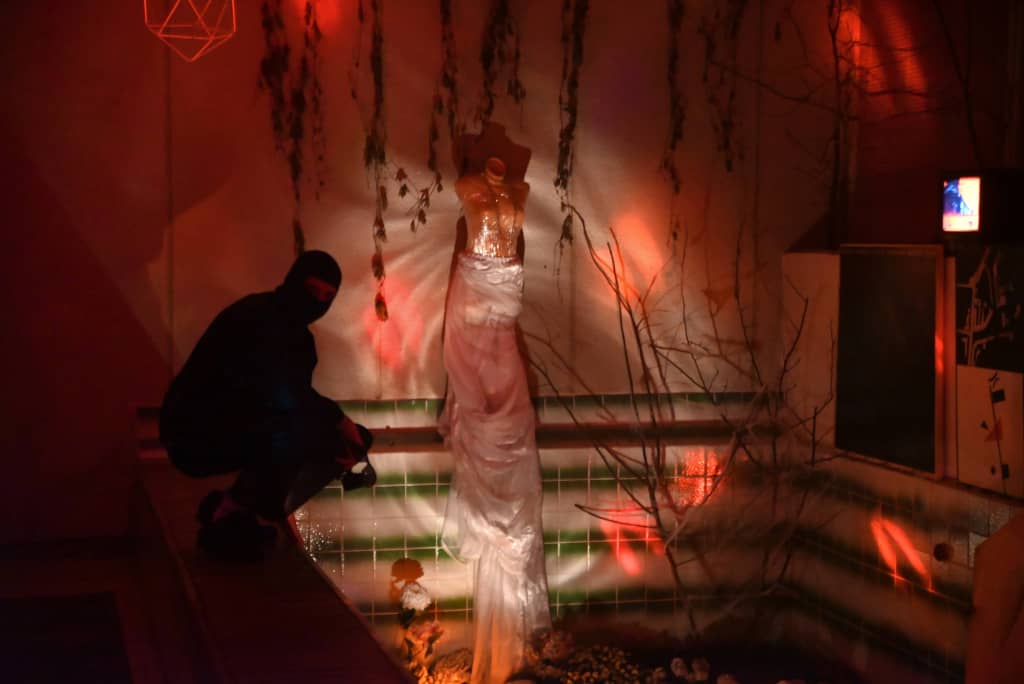 The Cemetery Bandit Bandit about to mess up the cemetery