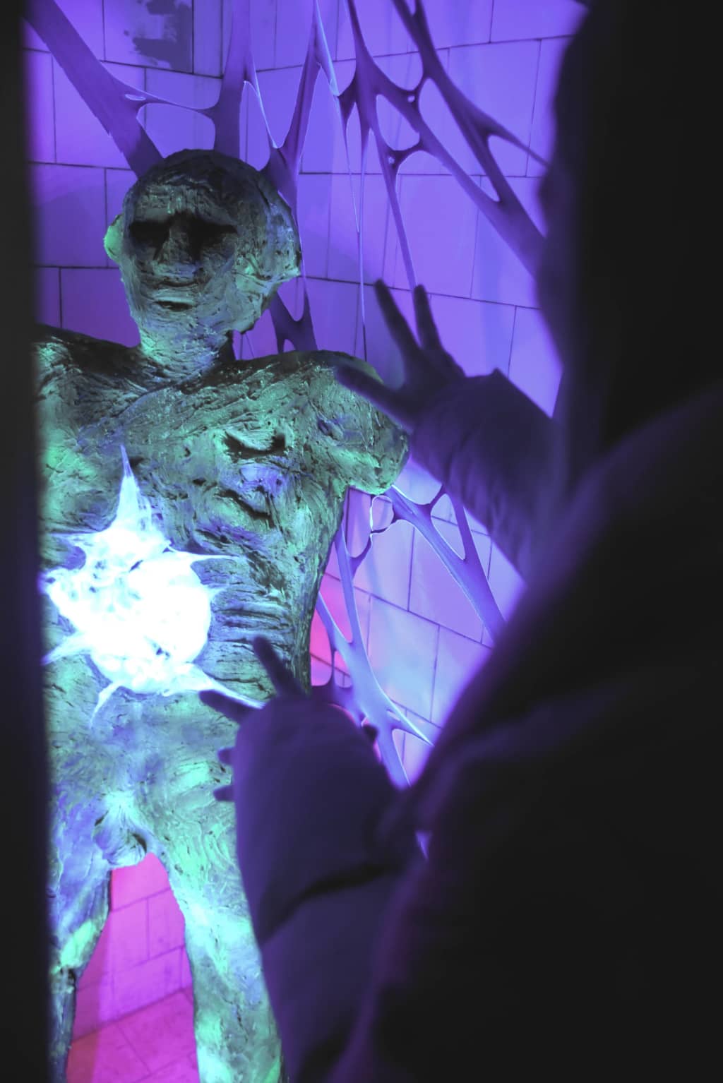 MAN Spooky sculpture of the MAN