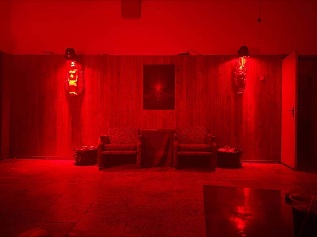 The Living Room Empty living room