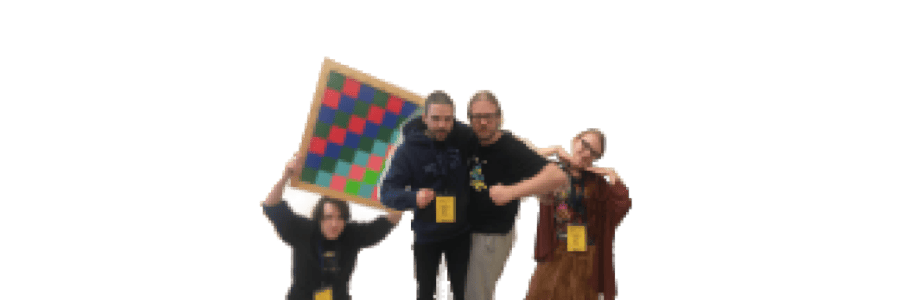 Picture of pixelated team members